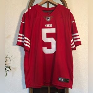 Nike San Francisco 49ers Trey Lance #5 NFL On Field Dri-Fit Jersey XXL